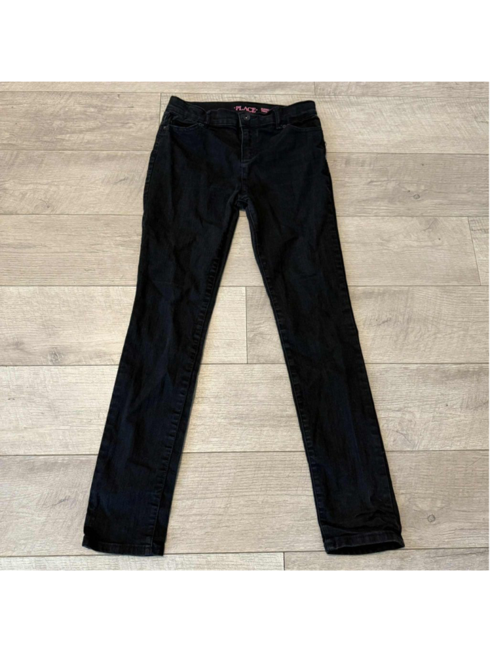 Girls The Children's Place Jeans Size 14 Black Super Skinny